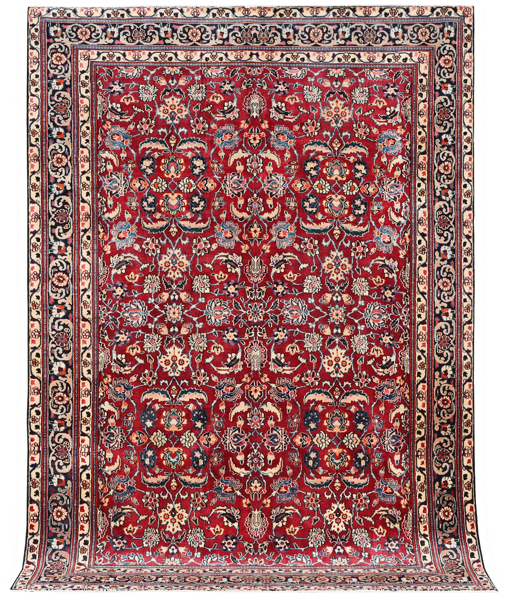 A carpet, Moud, ca 298 x 196 cm.