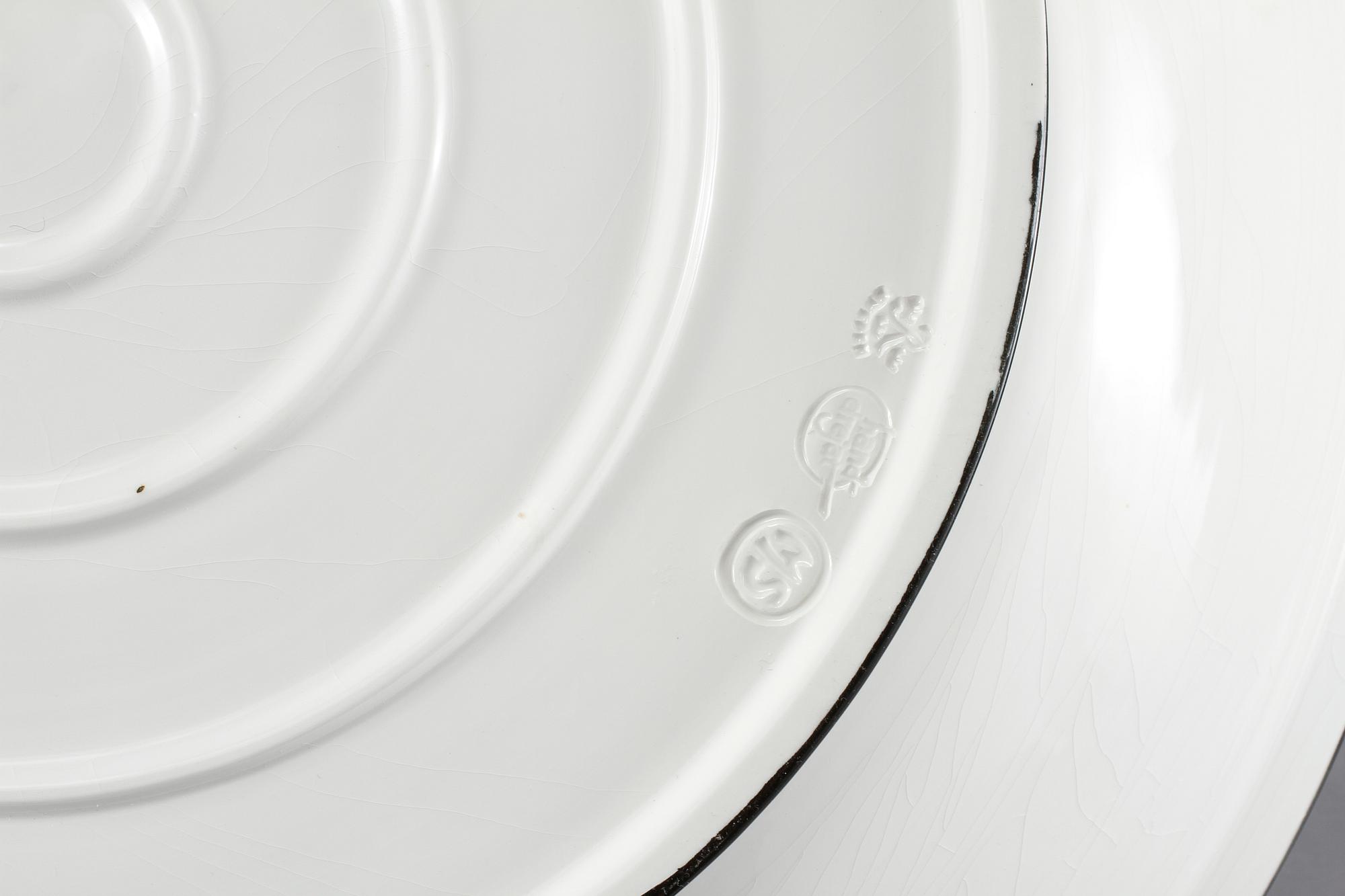 SKÅLFAT, stengods, Eva Bengtsson, Rörstrand, signerat.