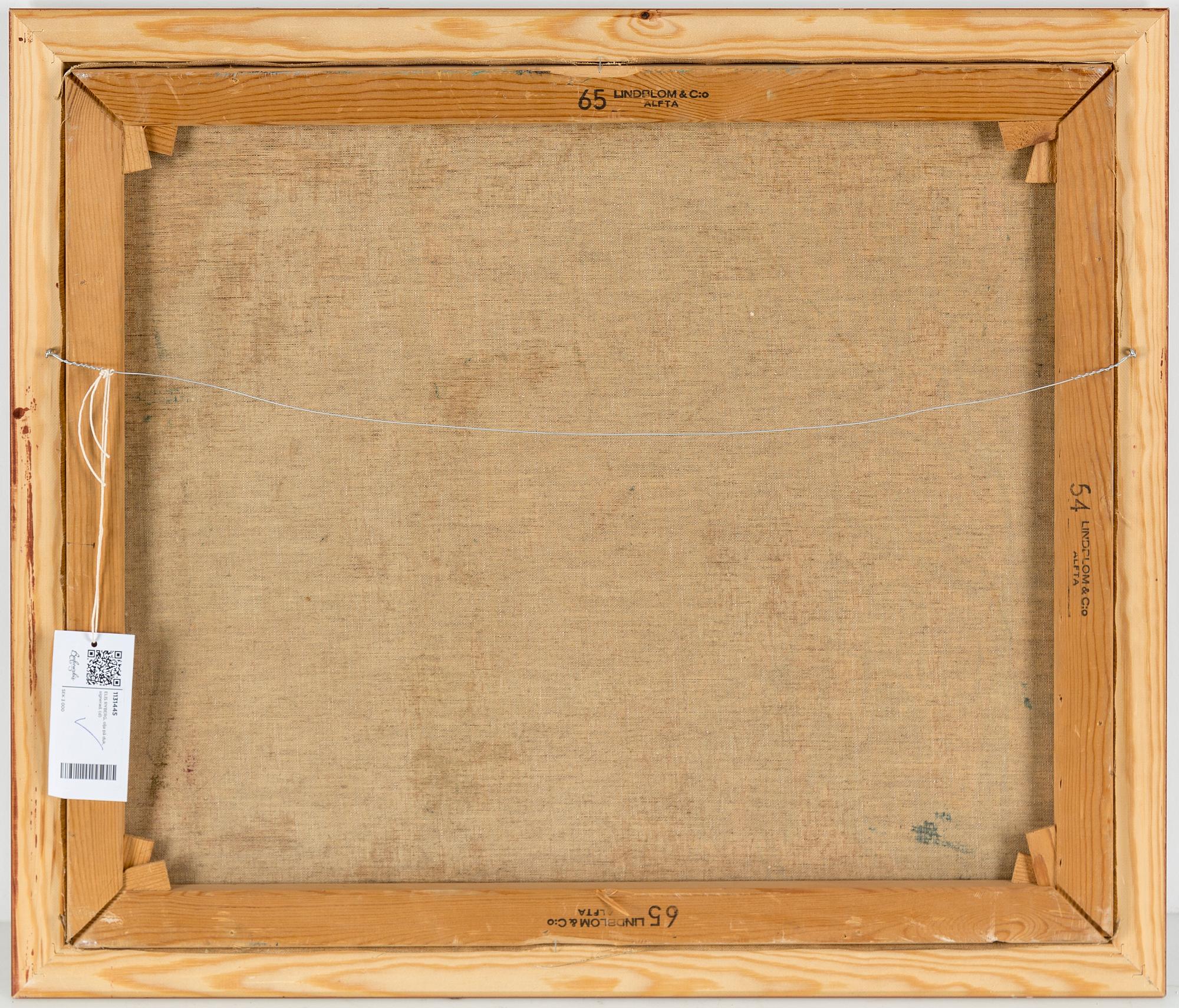 ELIS RYBERG, oil on canvas, signed.