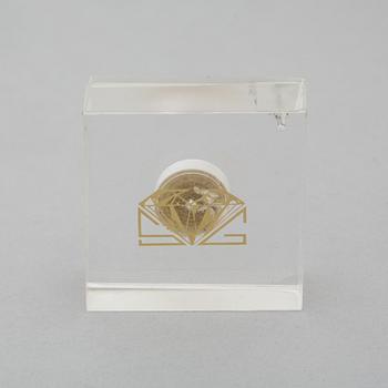 DIAMANT, oinfattad, smaragdslipad diamant ca 0,30 ct.