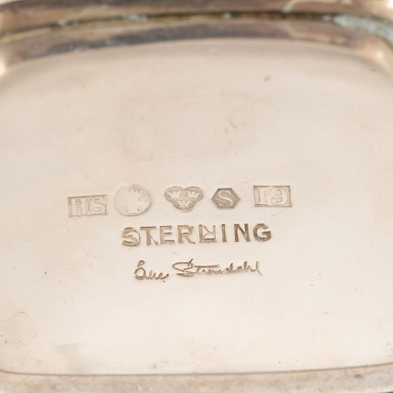 A Swedish Sterling Silver Vase, mark of Åke Strömdahl, fot Hugo Strömdahl AB, Stockholm 1959.