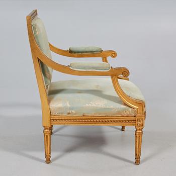 Karmstol, gustaviansk stil, 1900-talets första del.