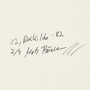 Mats Bäcker, photo, signed 2/5 verso.