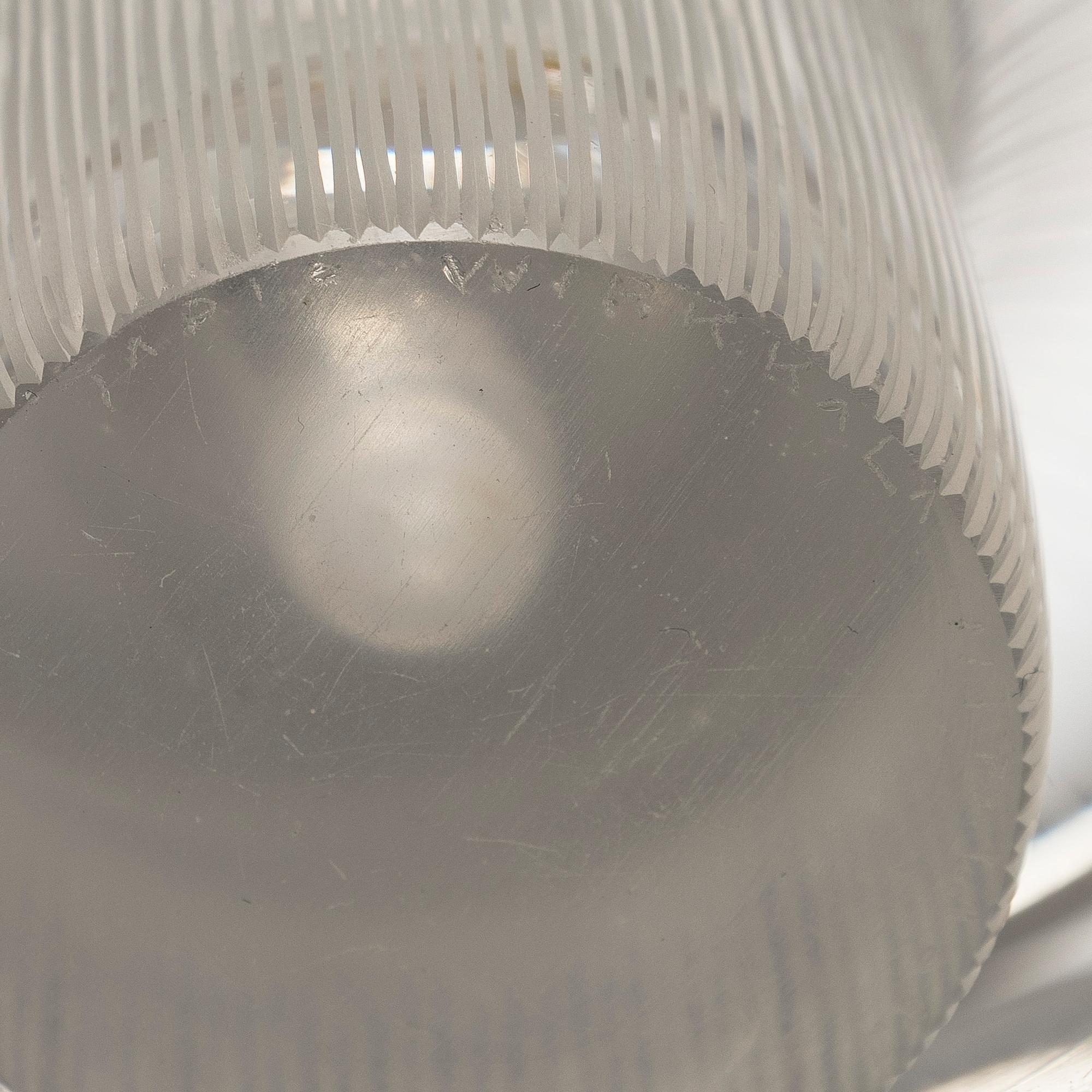 Tapio Wirkkala, vaser, 2, st, modell 3552, "Sopp" signerade Tapio Wirkkala, Iittala -57 och Tapio Wirkkala Iittala.