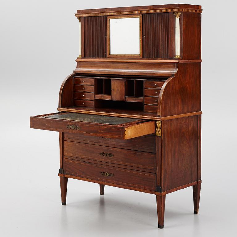 Chiffonjé, Stockholmsarbete, 1800-talets början, Sengustaviansk.