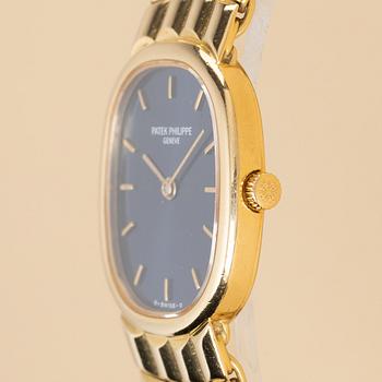 Patek Philippe, Golden Ellipse, “Lobster Bracelet”, ca 1990.