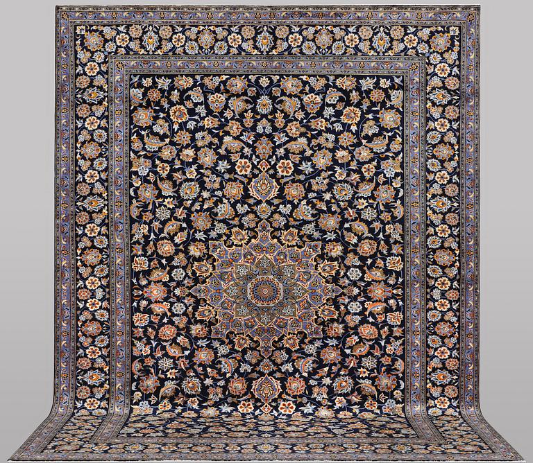 A carpet, Kashmar, ca 416 x 310 cm.