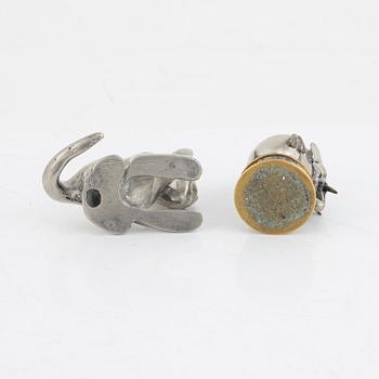 Estrid Ericson, attributed to. Two seal stamps, Firma Svenskt Tenn.