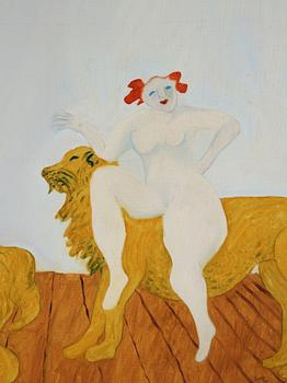 Marie-Louise Ekman, "Lejontämjerskan".