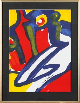 Bengt Lindström · BENGT LINDSTRÖM, färglitografi, tryckt signatur, numrerad 132/150.
