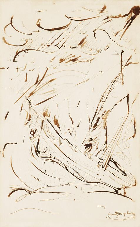 Ernst Josephson, "Alma i storm".