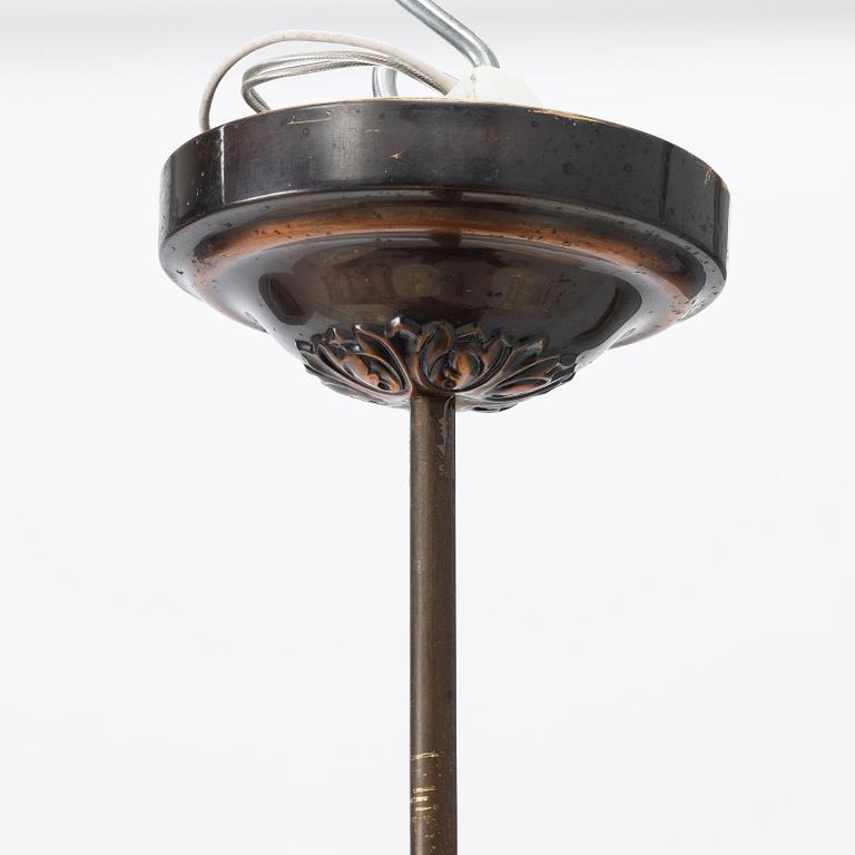 Ceiling lamp, 1920s.