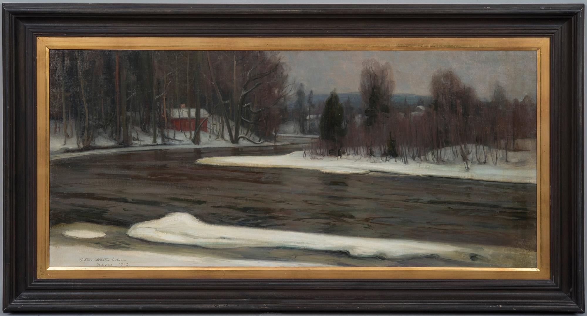 Victor Westerholm, "VINTERBILD FRÅN KARIS".