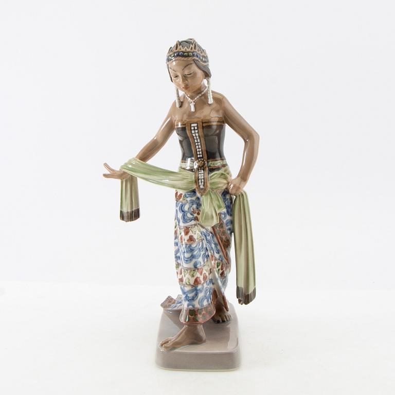 Dahl Jensen, figurin  porslin 1900-tal Danmark.