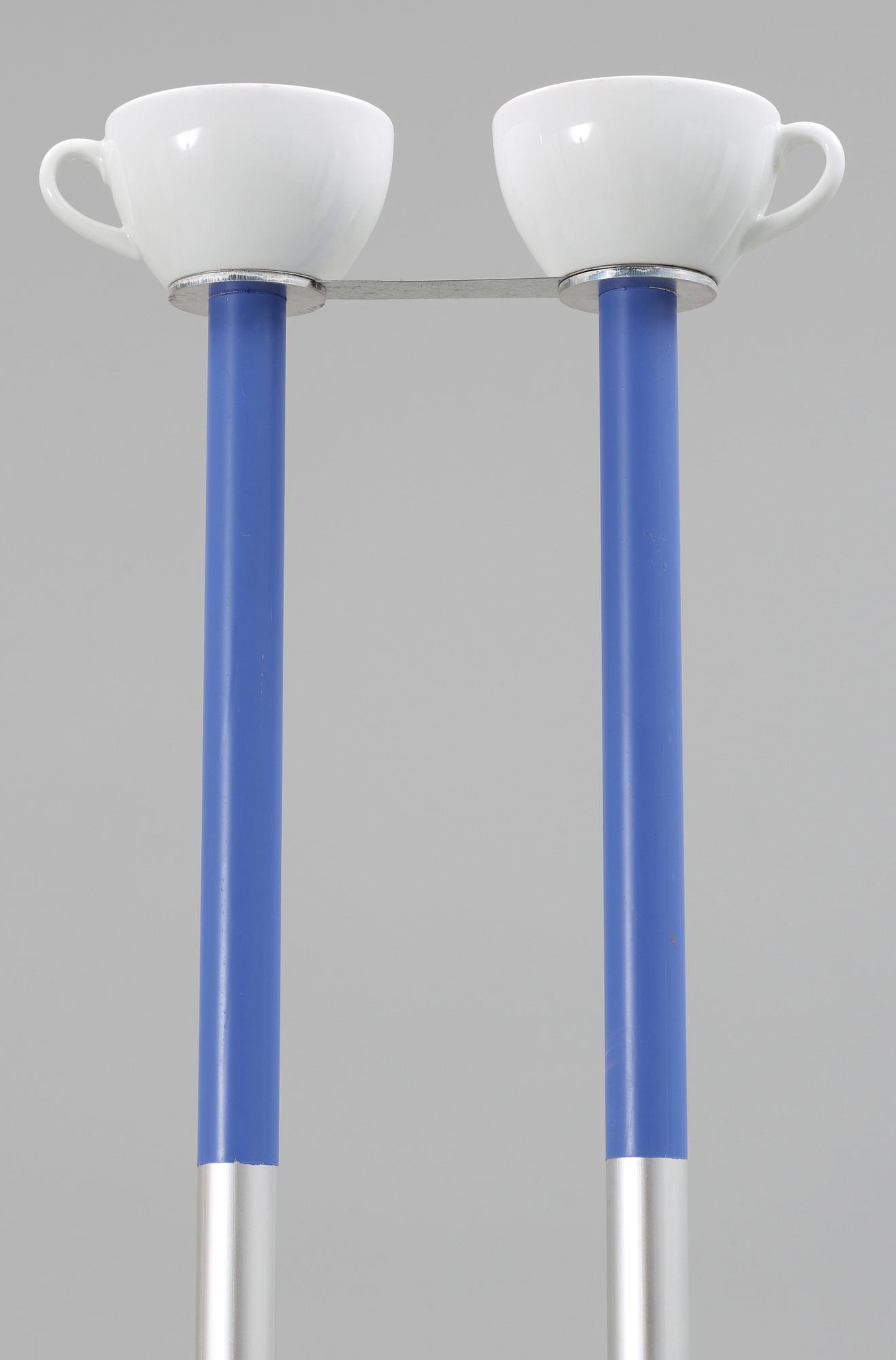 A Jonas Bohlin "En dubbel espresso" floor lamp, Källemo, Sweden ca 1987.