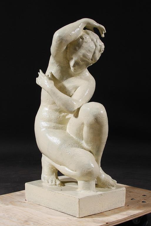 TRÄDGÅRDSSKULPTUR, gjutjärn, 2000-tal.