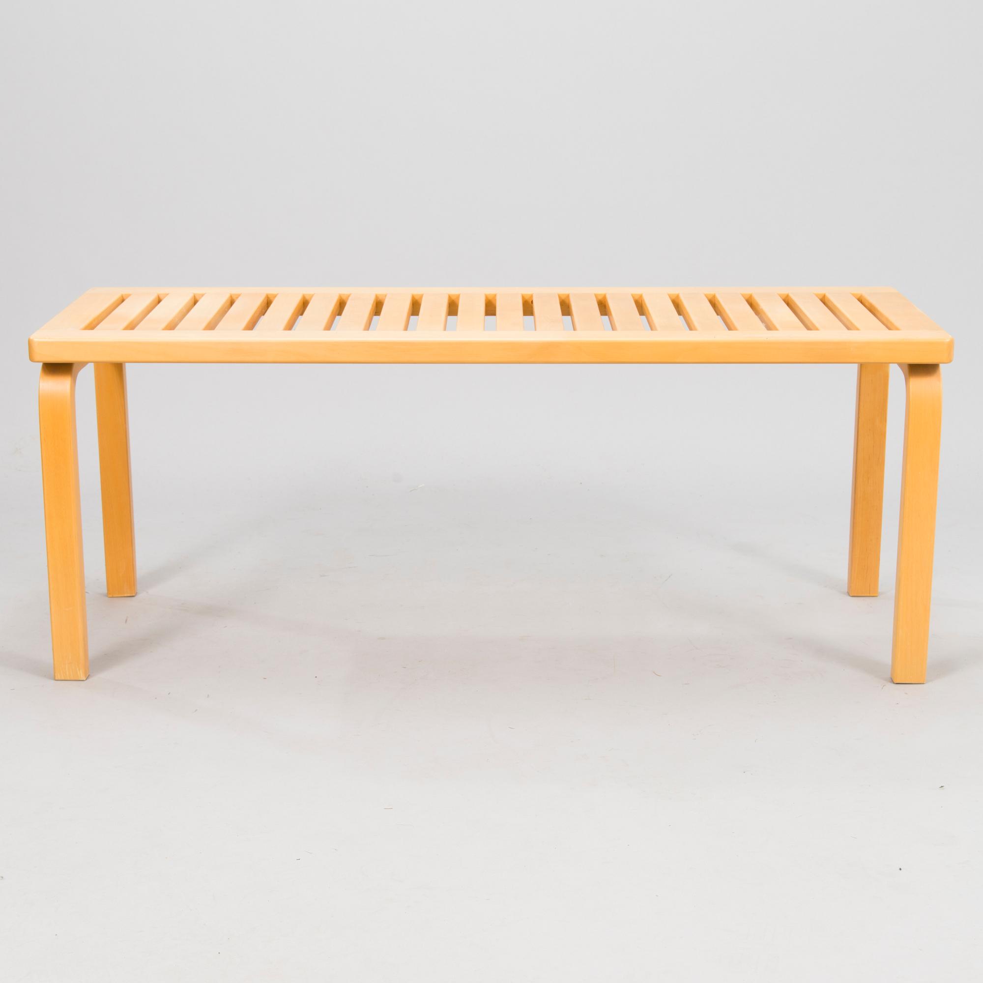 ALVAR AALTO, RITILÄPENKKI, 153A, Artek, 1900-luvun loppupuoli. Muotoiltu v. 1945.