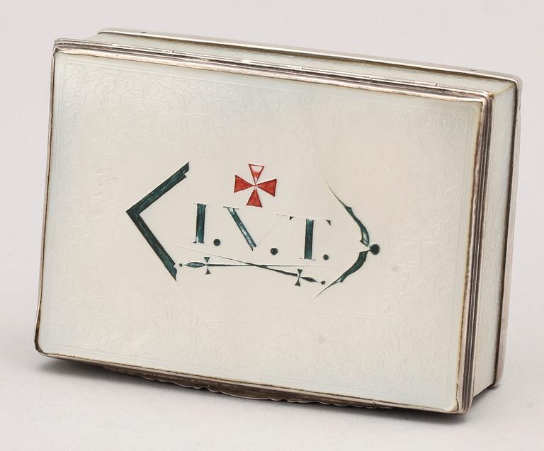 DOSA, pärlemor, sekelskiftet 1800/1900.