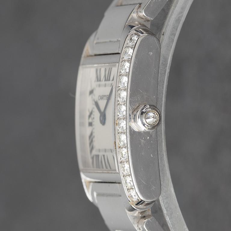 Cartier, Tank Francaise, ca 2000.
