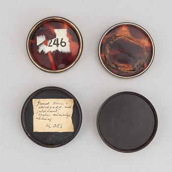 Two early 19th century boxes.