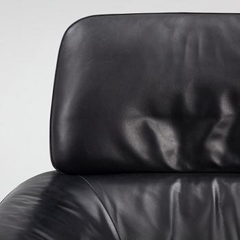 Rodolfo Dordoni, a 'Blake Soft' armchair with ottoman, Minotti, Italy.