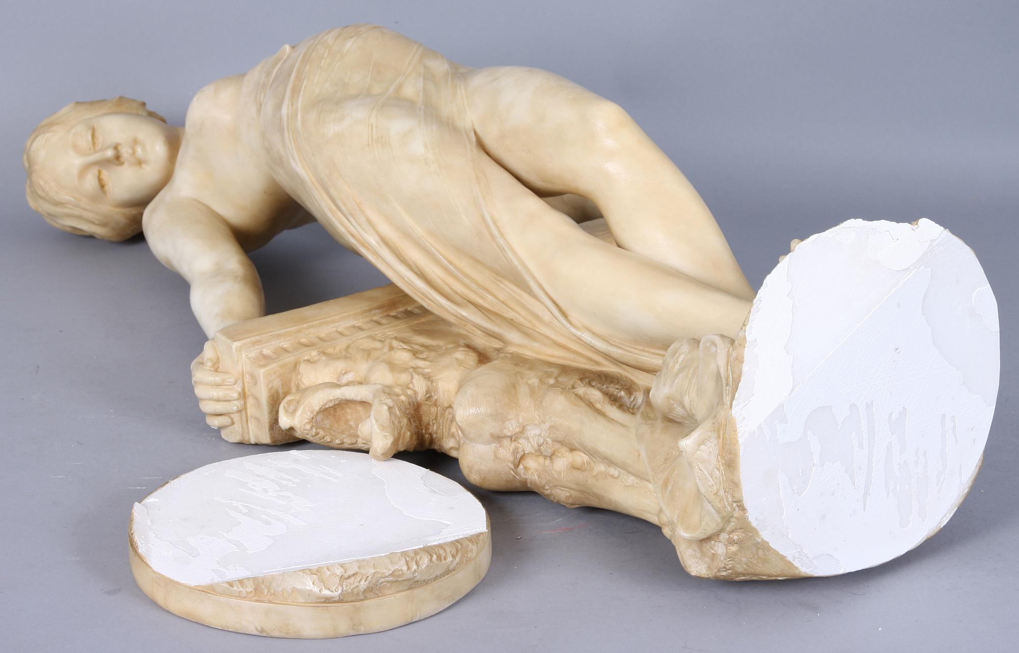 SKULPTUR, gjutmassa, 1900-talets början.