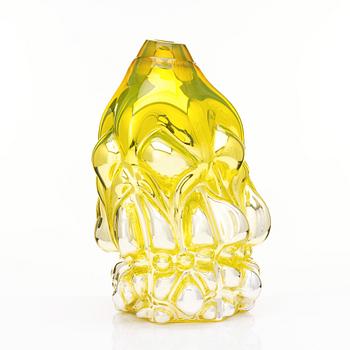 Hanna Hansdotter, skulptur, 'Stucco Print", ed. 6/13, The Glass Factory, Boda glasbruk, 2019.