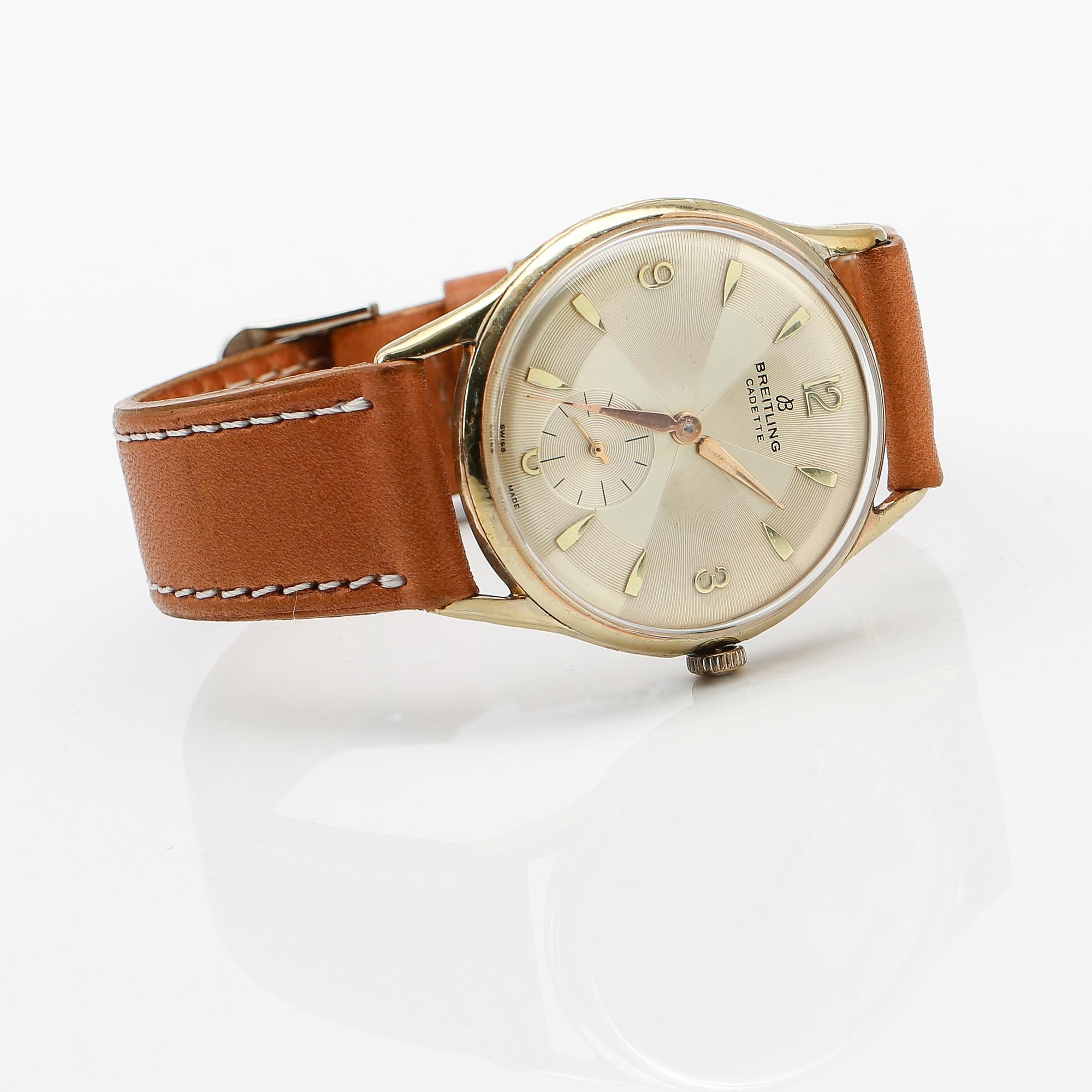 HERRARMBANDSUR, Breitling, Cadette, 1970-tal.