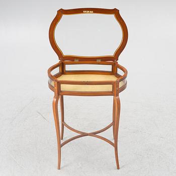 Display table, Louis XV style, circa 1900.