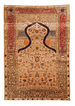 997. SEMI-ANTIQUE TURKISH, PROBABLY KAYSERI. 177 x 123 cm.