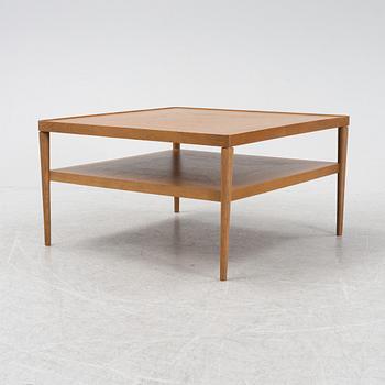 An oak veneered coffee table, Stockholm series, IKEA.