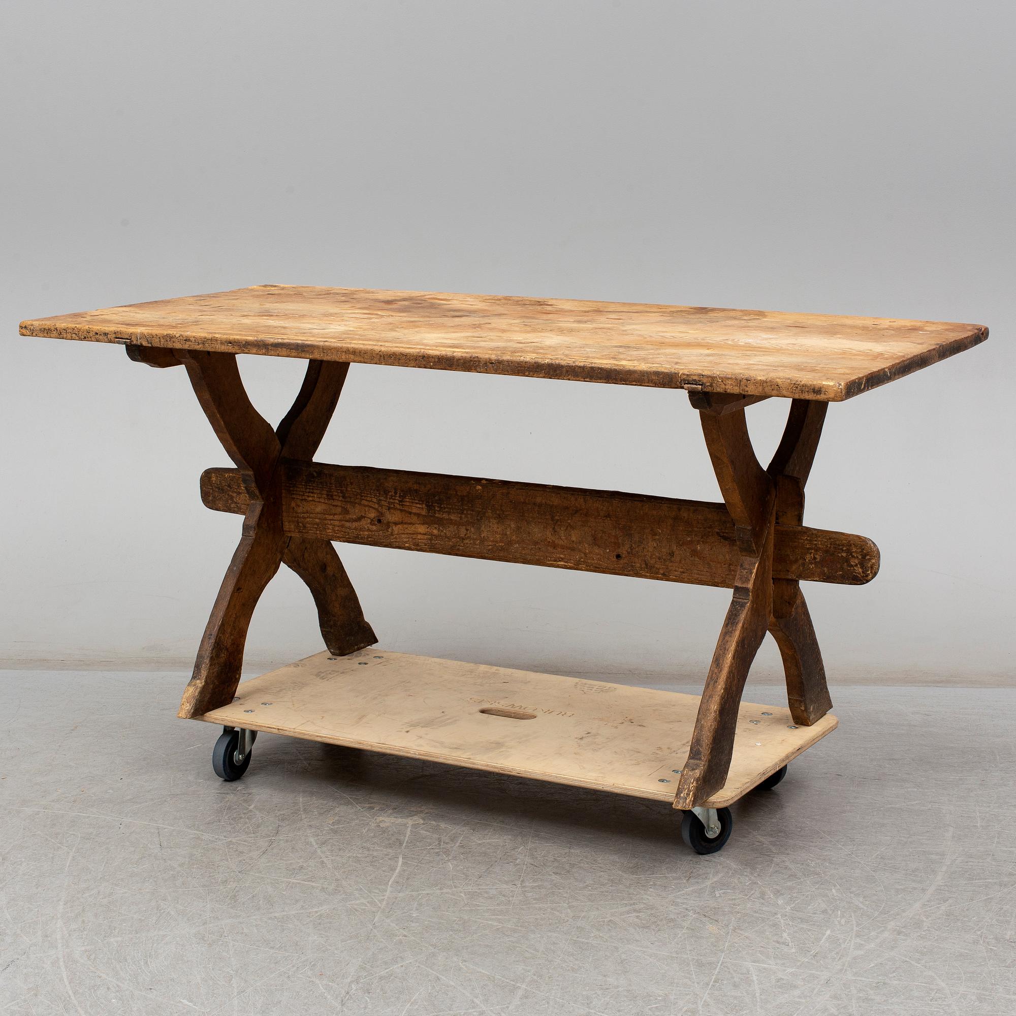 BOCKBORD, allmoge, 1800-tal.