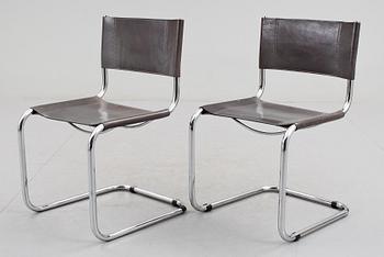 STOLAR, ett par, Bauhaus-typ, 1900-talets andra hälft.
