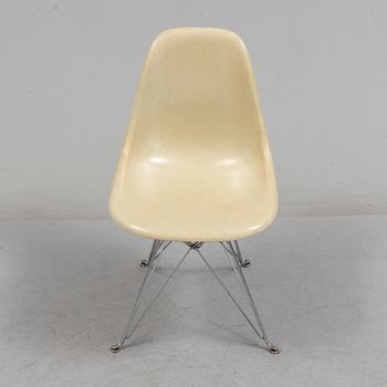 A 'DSR' chair and three loose seat  by Charles & Ray Eames for Vitra, 1960s/70s.