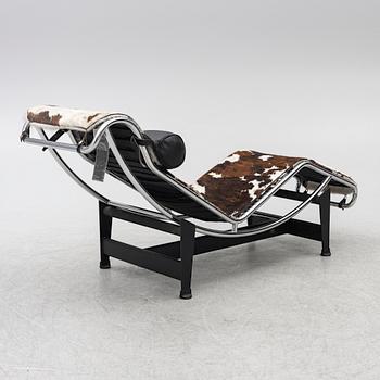 Charlotte Perriand & Le Corbusier, vilstol, "LC4", Cassina, Italien.