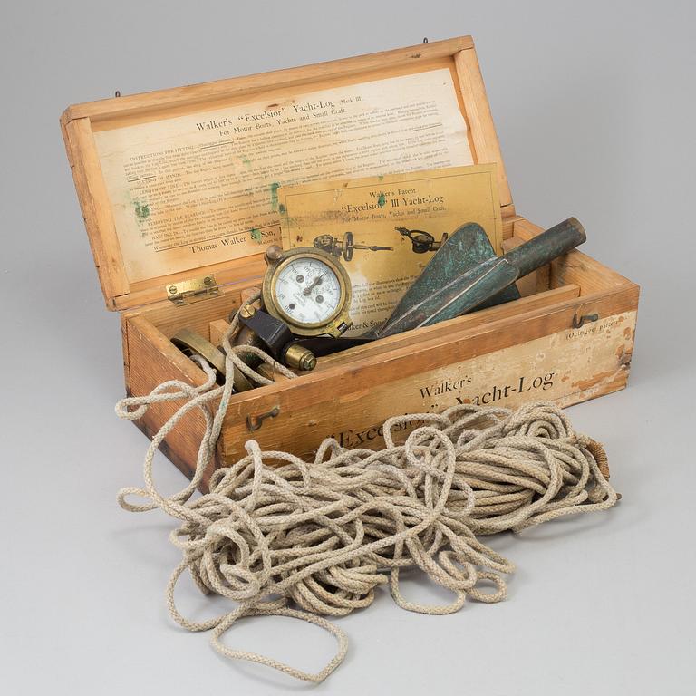 Two nautical objects, 20th century.