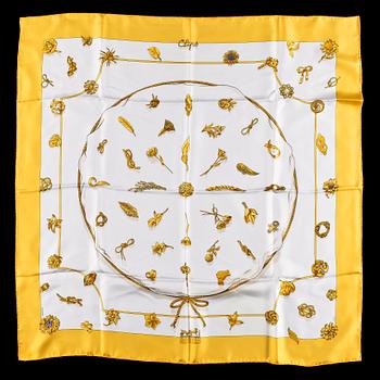 HERMÈS, scarf, "Clips".