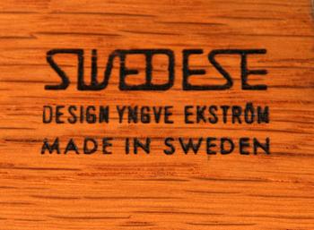 FÅTÖLJER, ett par, "Lamino", Yngve Ekström, Swedese.