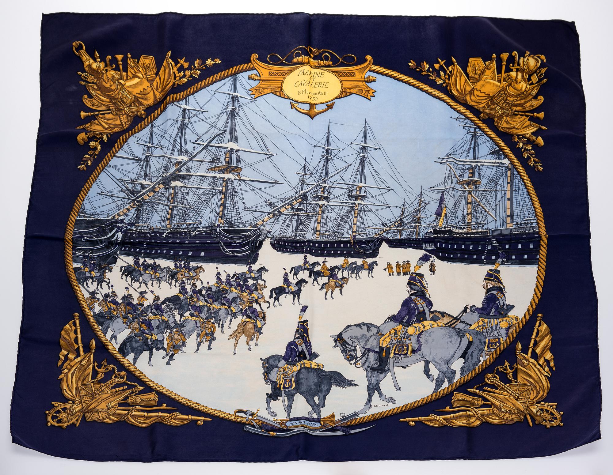 SCARF, "Marine et Cavalerie", Hermès.