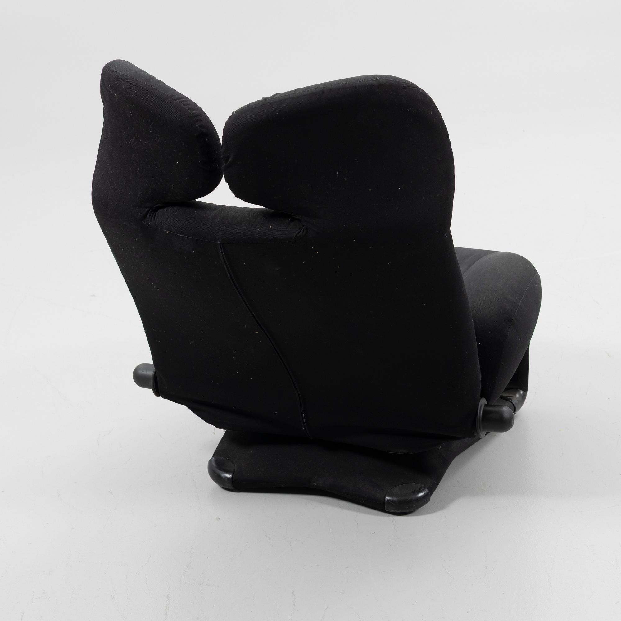 Toshiyuki Kita, fåtölj, 'Wink', Cassina, 1980-tal.