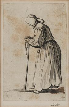 36. Jacques Callot, Ur: "Les gueux" (8).