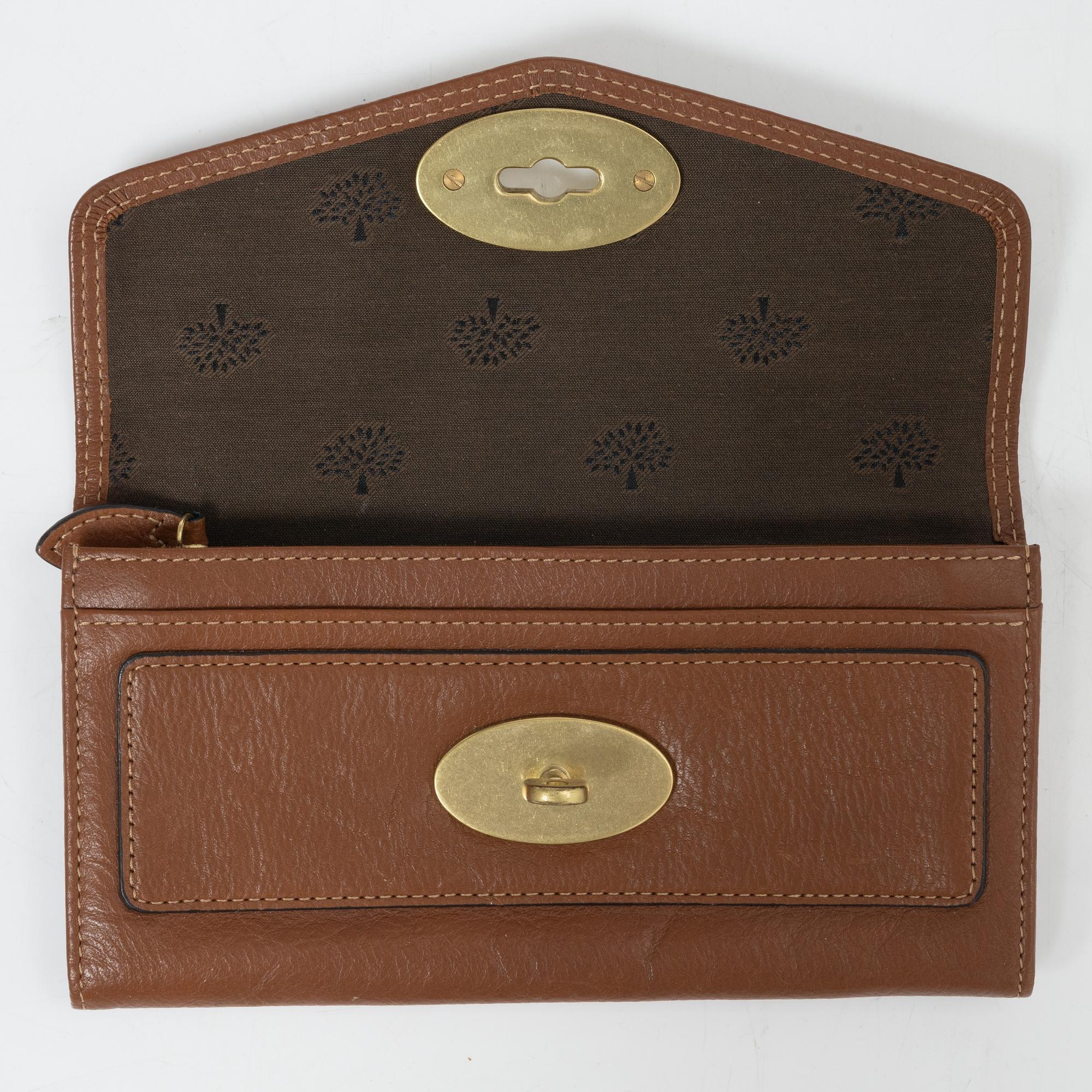 Mulberry, bag, "Alexa" and wallet.