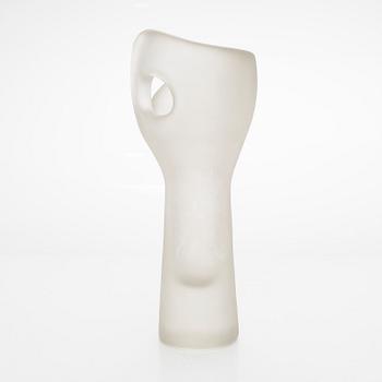 Timo Sarpaneva, vas, glas, signerad Timo Sarpaneva Iittala.