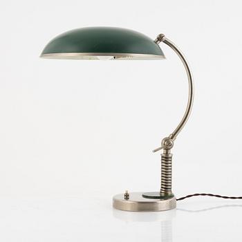 Boréns, a table lamp model "538", Borås, 1930s.