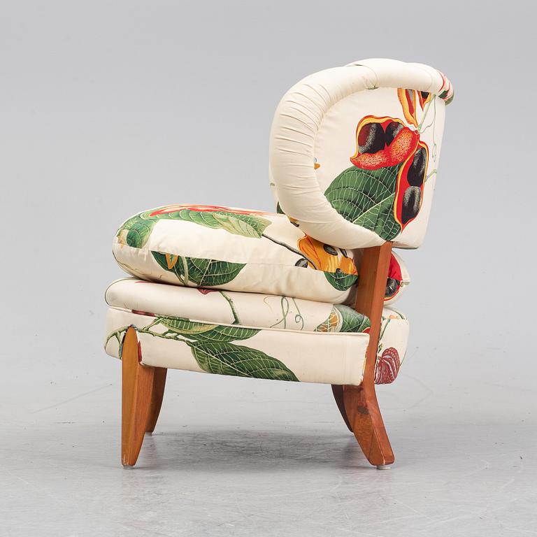 Otto Schulz, an easy chair 'Schulz', JIO möbler, Jönköping. Second half of the 20th century.