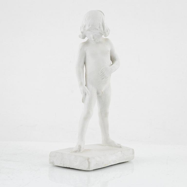 Christian Eriksson, skulptur, gips, signerad.