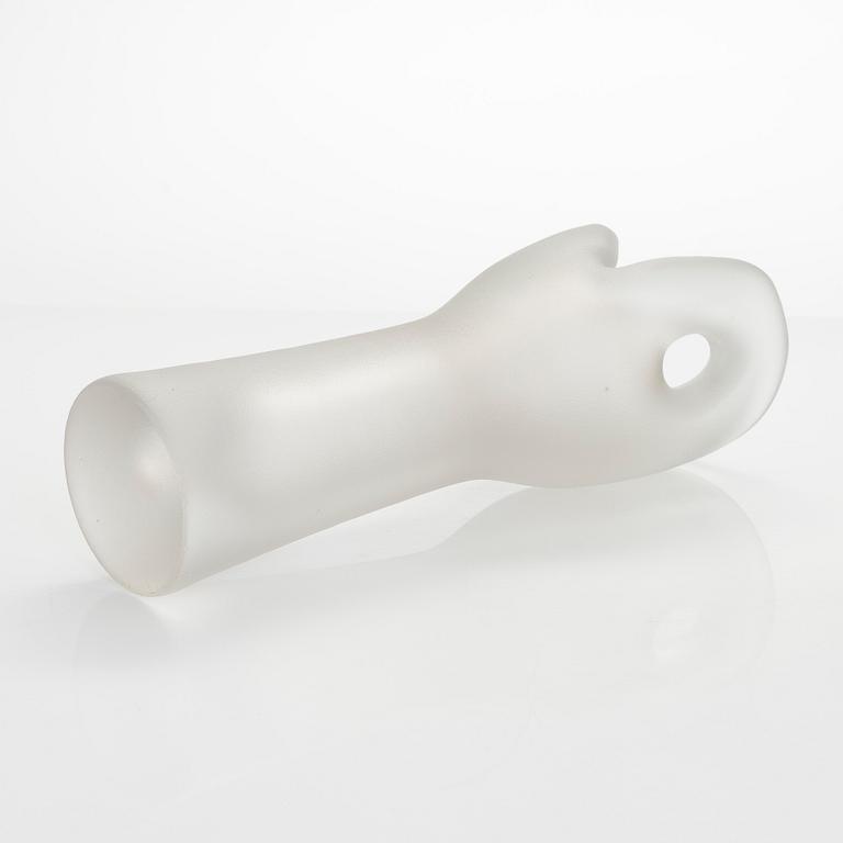 Timo Sarpaneva, maljakko, lasia, malli 3530, signeerattu Timo Sarpaneva Iittala.