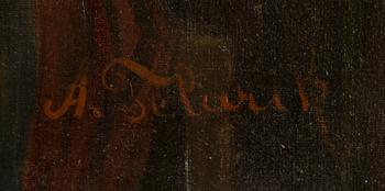 Alois Telarik, olja på duk, signerad.