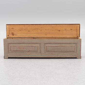 A bench, circa 1900.