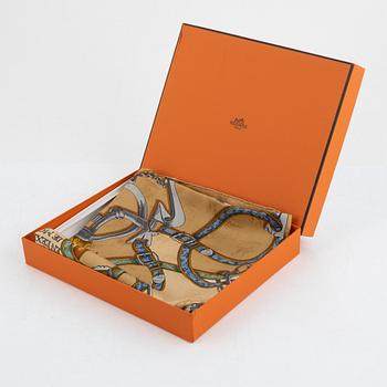 Hermès, scarf, "L'Instruction du Roy en l'exercice de Monter à Cheval".